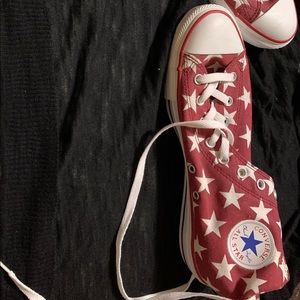 Converse Red & White